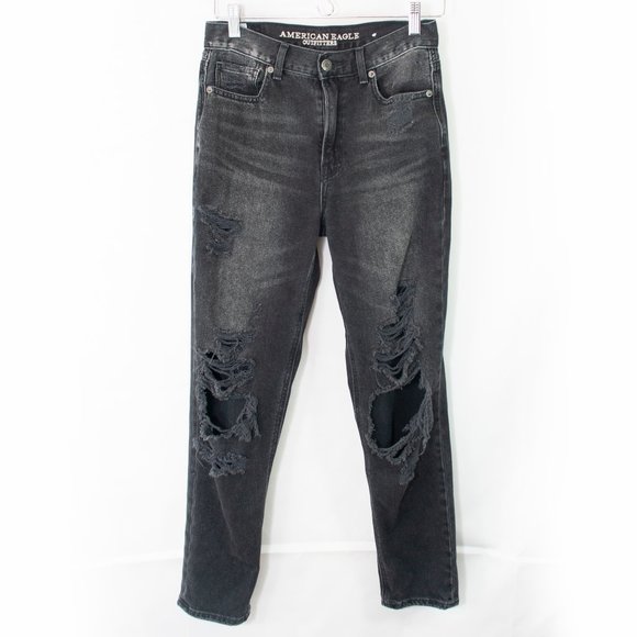 American Eagle Outfitters Denim - American Eagle Distressed Mom Jean High Rise 1107X
